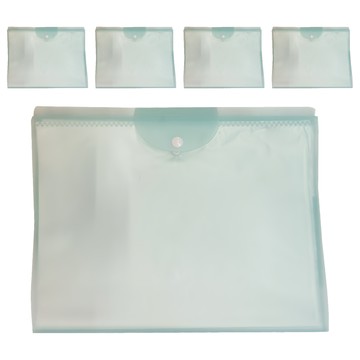 E.dot A3平放收納冊 資料夾 31.5 x 24cm 30頁  綠色  5個