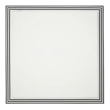 QMAT 超慢跑墊 台灣製  白色 + 黑色  1個  45 x 45 x 0.3cm