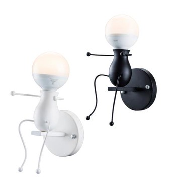 【Honey Comb】北歐工業風壁燈(BL51935-白．BL51936-黑)