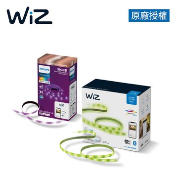 Philips 飛利浦 Wi-Fi WiZ 智慧照明 全彩燈帶氣氛營造 2件組 (PW01N+PW02N)