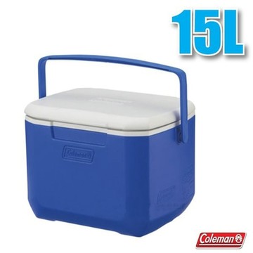 【Coleman】EXCURSION 海洋藍冰箱 15L.高效能行動冰箱.保冷保冰箱.冰筒.冰桶_CM-27859