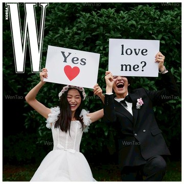新ins風時尚街拍攝影道具英文手拿板婚紗影樓用品外景旅拍手舉牌