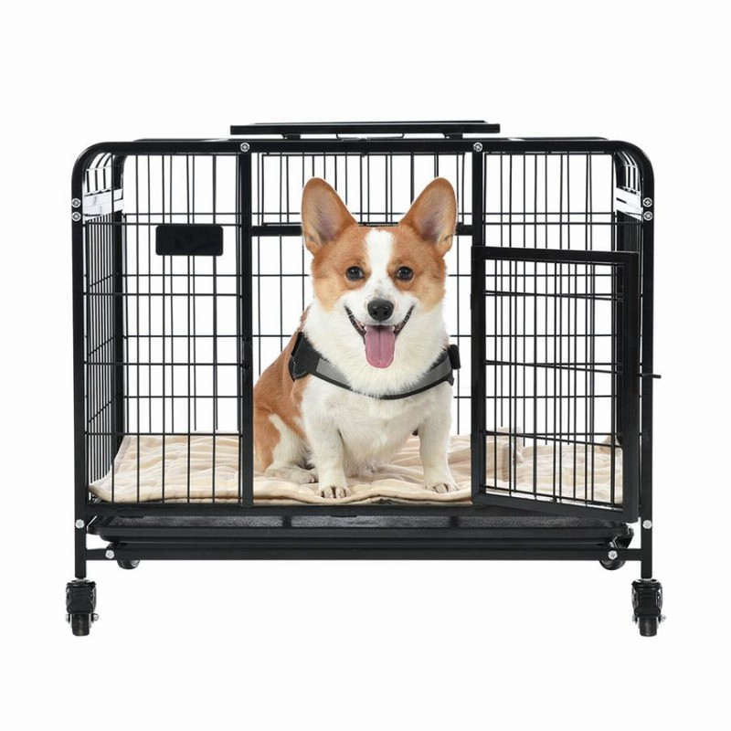 高評価なギフト M犬用 ペットケージ 金属製 犬 ドッグルームサークル