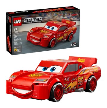 【LEGO 樂高】磚星球〡 77255 Speed系列 閃電麥坤 Lightning McQueen