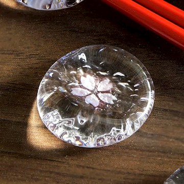 日本津輕琉璃筷架 花紀行 櫻花 筷架 春季 送禮 日本製 手工製