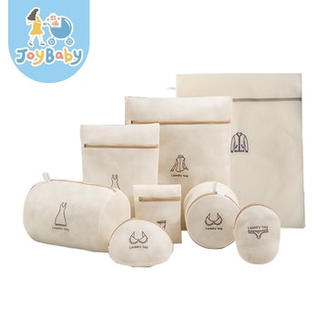 JOYBABY 洗衣袋 8入超值組 包邊加厚 洗衣網 內衣洗衣袋 居家清潔網袋