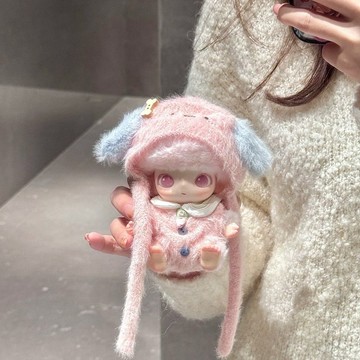 奶味攻擊dimoo新生日記眷戀依賴毛絨可愛軟萌針織兩件套娃衣
