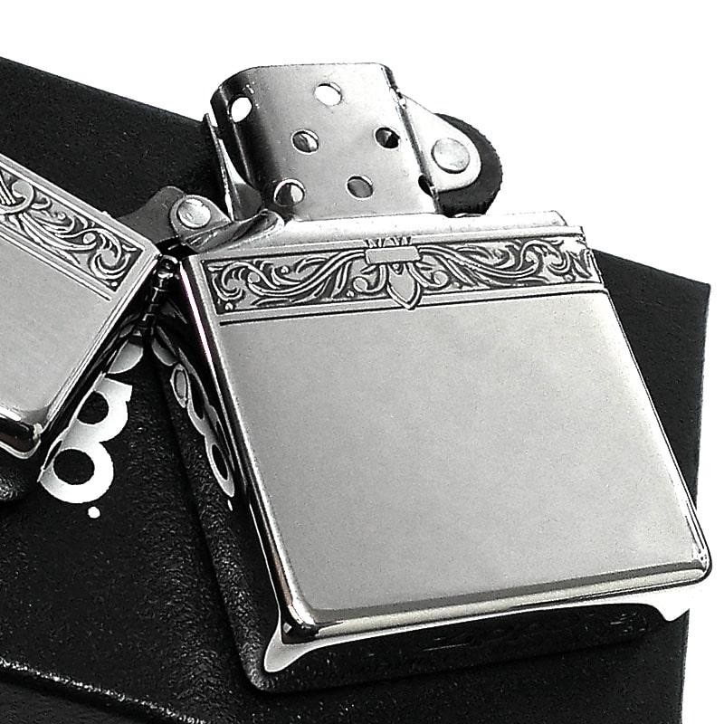 ZIPPO ライター おしゃれ ユリアラベスク 3面連続彫刻 中世模様 ジッポ 