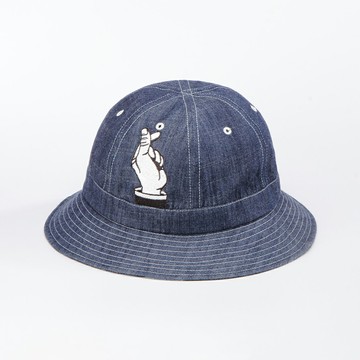 JUMEE -DENIM-水洗牛仔色 圓形漁夫帽 限量款