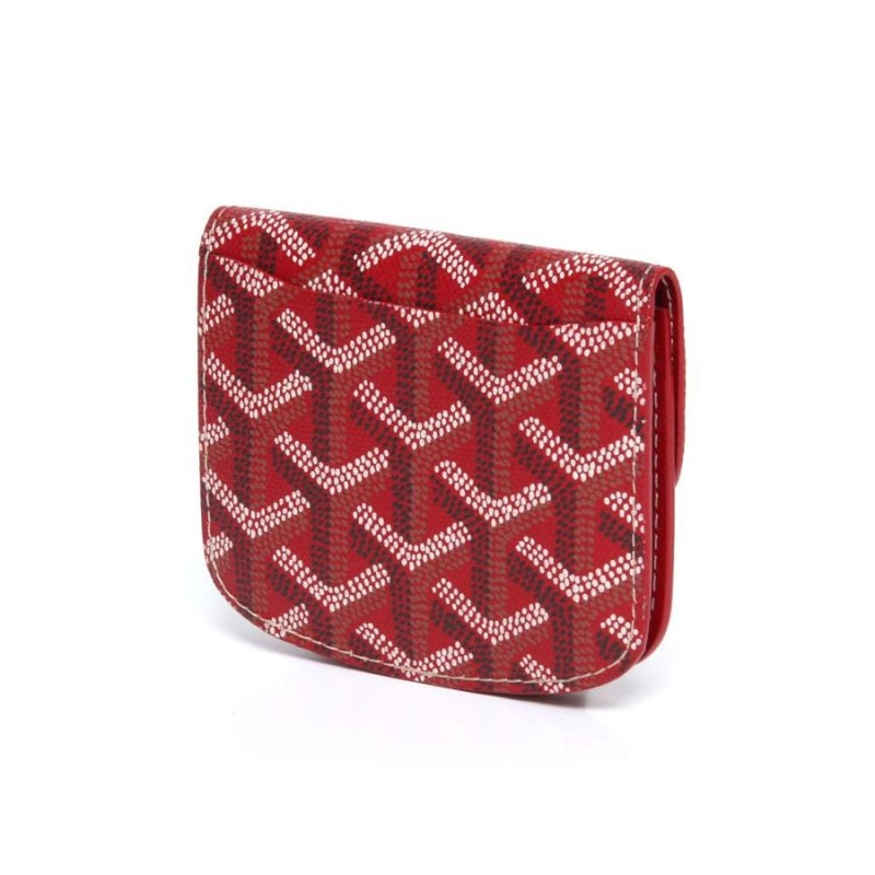 ゴヤール GOYARD コインケース 赤 中古 | LINEショッピング