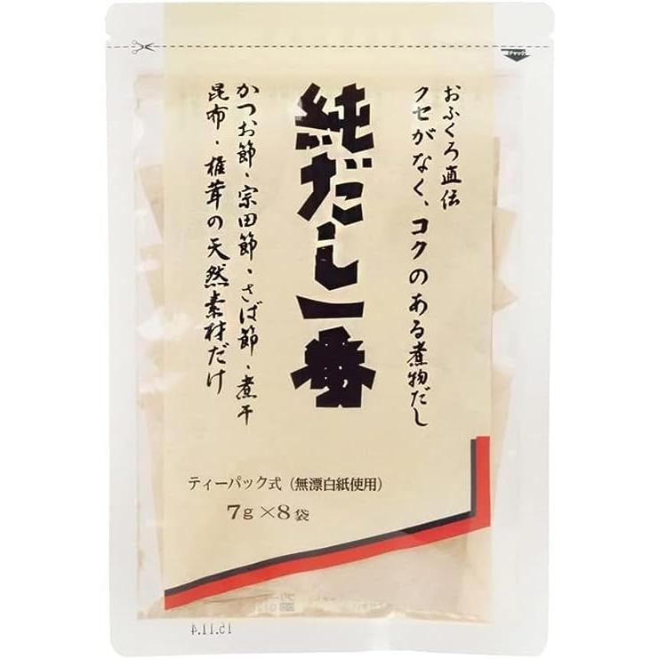 カネジョウ 純だし一番 56g（7g×8袋） 10袋 送料無料