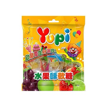 印尼 Yupi 呦皮~水果味軟糖(170g)