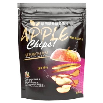 珍田生機 新鮮蘋果脆片  90g  1包
