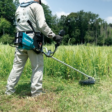 牧田UR012GZ05充電式無刷高扭力U型割草機 單機40VX2(鋸片/尼龍繩兩用)