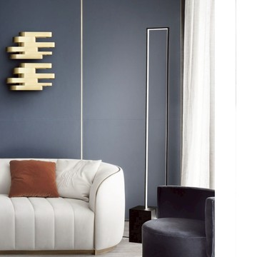 【H&R安室家】虛實方塊LED落地燈 ZA0190