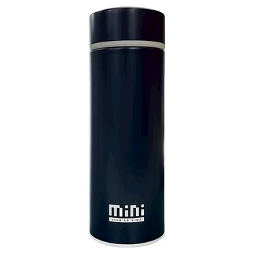 迷你小子 304不銹鋼真空保溫杯 PP2-360 360ml 真空斷熱 長效保冰/保溫  藍色  1個