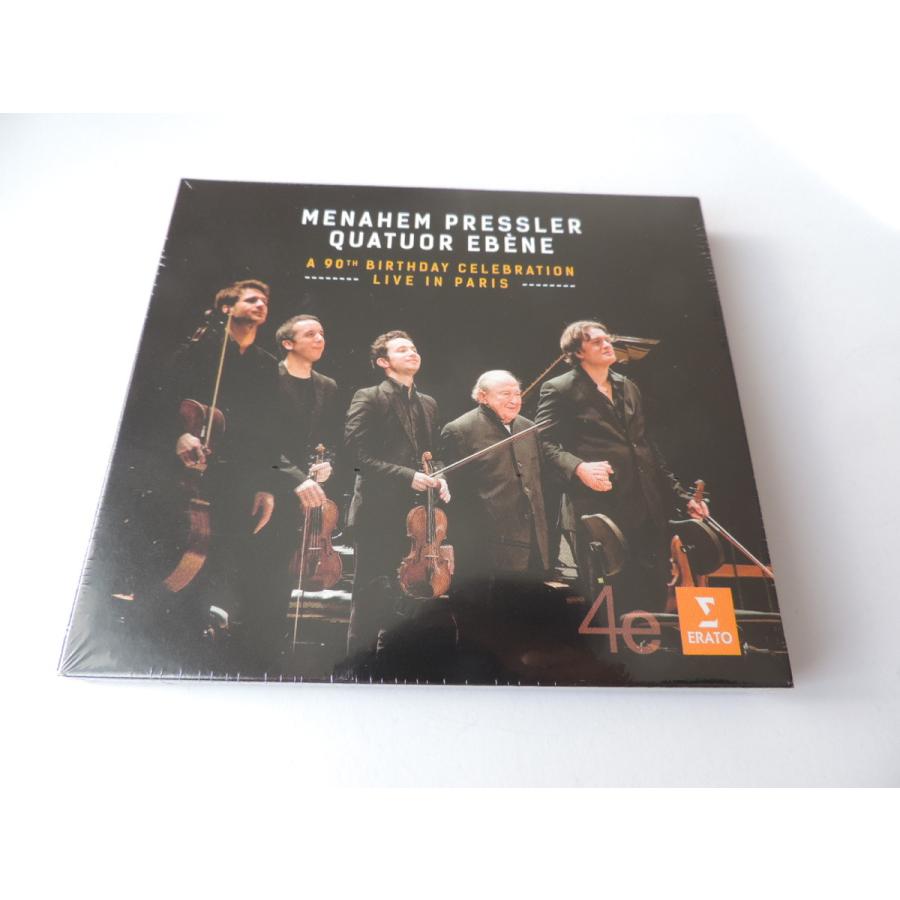 Menahem Pressler, Quatuor Ebene   A 90th Birthday Celebration    CD DVD