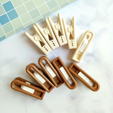 10入 巧克力牛奶衣夾   /  衣物夾【139百貨】