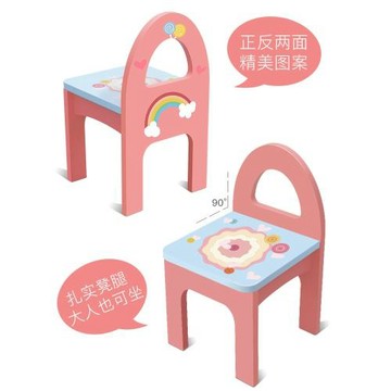 兒童仿真木制彩虹梳妝臺公主化妝品臺桌過家家女孩首飾盒生日禮物
