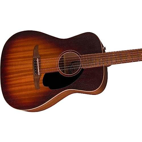 フェンダー6 String Acoustic Guitar, Right-Hand, Honey Burst 0970822142