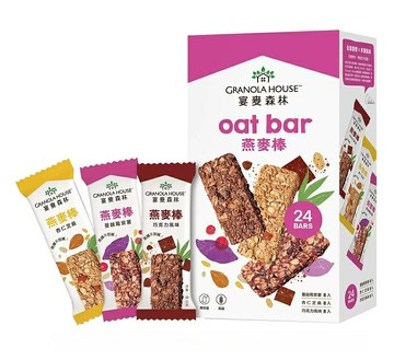 [COSCO代購6] a促銷到5/28 C116453 CRUNCHYOAT BARS VARIETY PACK 768G 綜合纖脆燕麥棒 32G*24PK