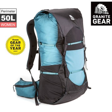 Granite Gear Perimeter 50 女用登山健行背包 / 5028 藍/黑