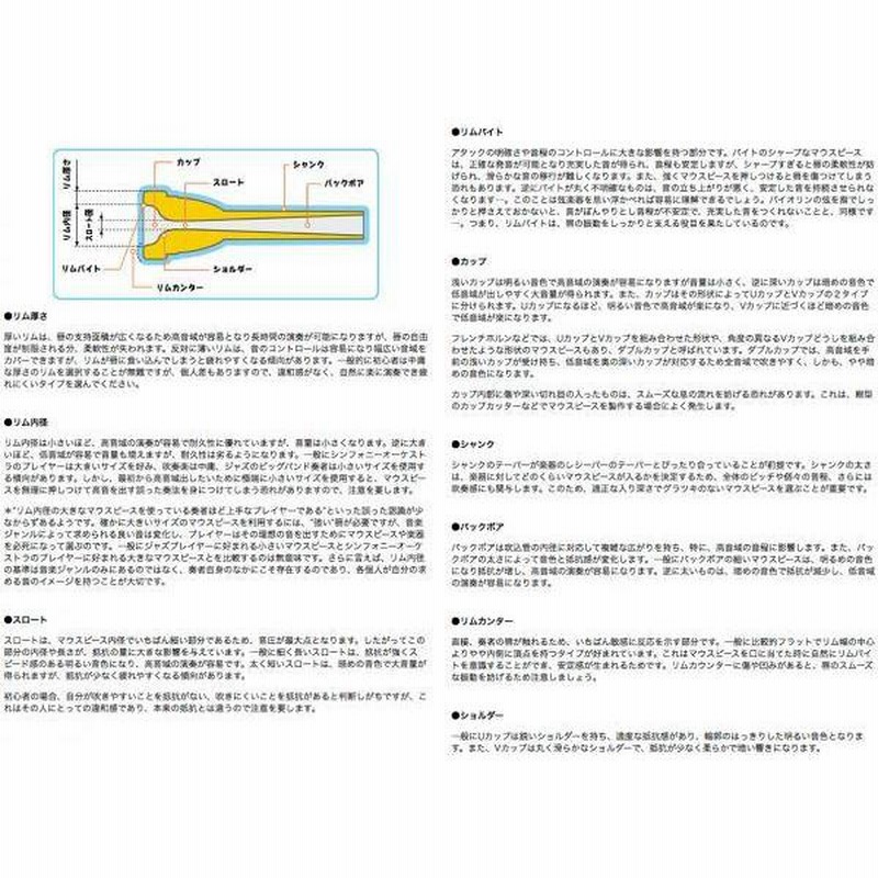 ペラントゥッチ PT-88sチューバマウスピース ペラントゥッチ / チューバ用マウスピース / 細管用（Sシャンク