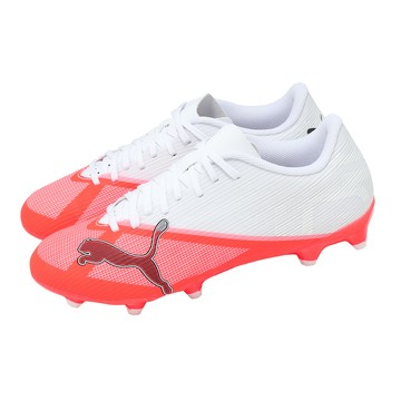 [ACS] Puma 足球釘鞋 Ultra 7 Play FG/AG 男鞋 白 入門款 抓地 109146-01