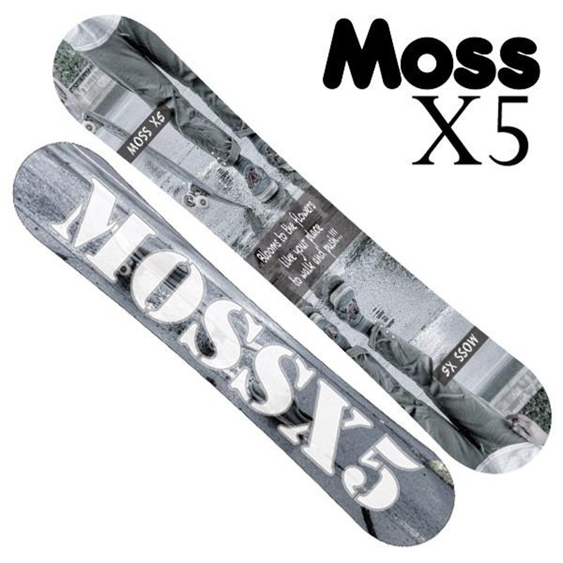 18-19 MOSS SNOWBOARDS/モススノーボード X5 RIDER バイファイブ