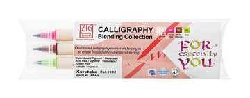 日本吳竹 MS-3400 雙頭平頭麥克筆(三色套組)【領券滿額再折千11/30止】