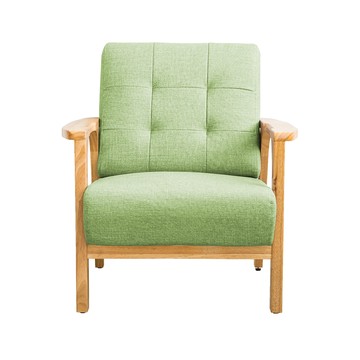 【dayneeds】維也納實木仿貓抓皮單人沙發#6703