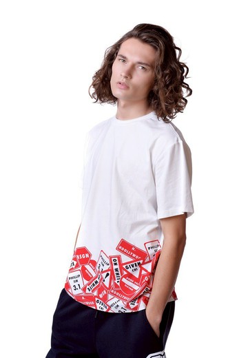 美國Fools Day Road Sign Tee