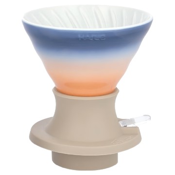 HARIO sunrise磁石浸漬式濾杯 手沖咖啡濾杯 漸層配色 輕鬆上手  SSDC-200-SUN  200ml  1入