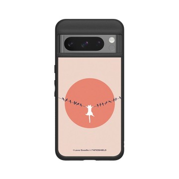 Pixel 8 Pro SolidSuit 黑 - ilovedoodle (Lim Heng Swee) - Cat Landscape - Chilling Out 貓咪放鬆