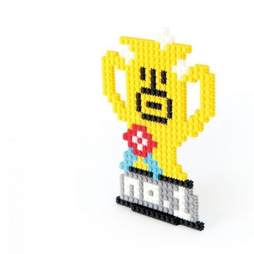 Hello DunDun 哈囉登登系列 3D積木拼圖  04.叫我第一名