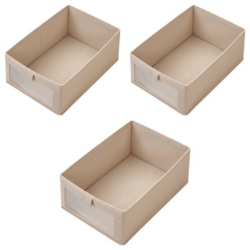 557773737607198  3個  米色  大(40 x 27 x 17cm)