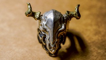 Alarein /手工銀飾/西部惡人系列/戒指/野牛酋長 2019重製版