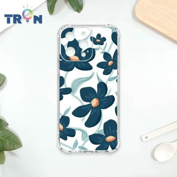 TRON OPPO Reno 16 平塗簡約手繪花-2 四角防摔 軟殼 手機殼