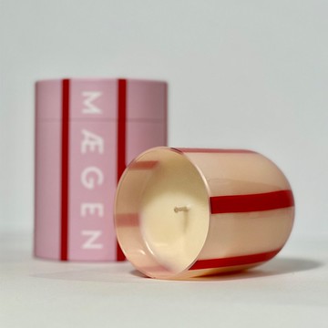 【英國 MÆGEN】Atina 玻璃杯蠟燭-橙花 & 羅勒 /280g