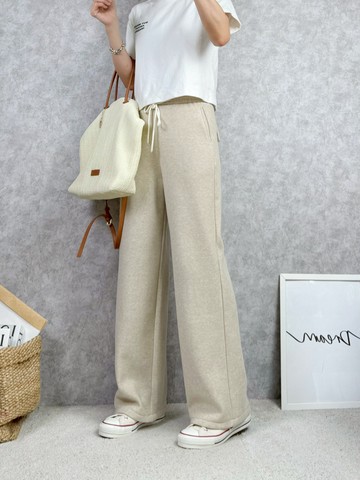 一穿就會想再包色的冬季內抓絨褲