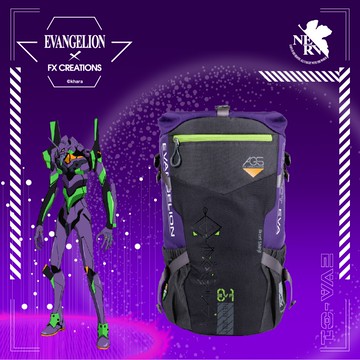 【EVA新世紀福音戰士】初號機 AGS PRO懸浮減壓電腦後背包  EVA76151A-01