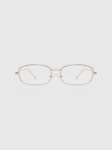 Stainless Steel Blue Light Blocking Eyewear [Gold]
