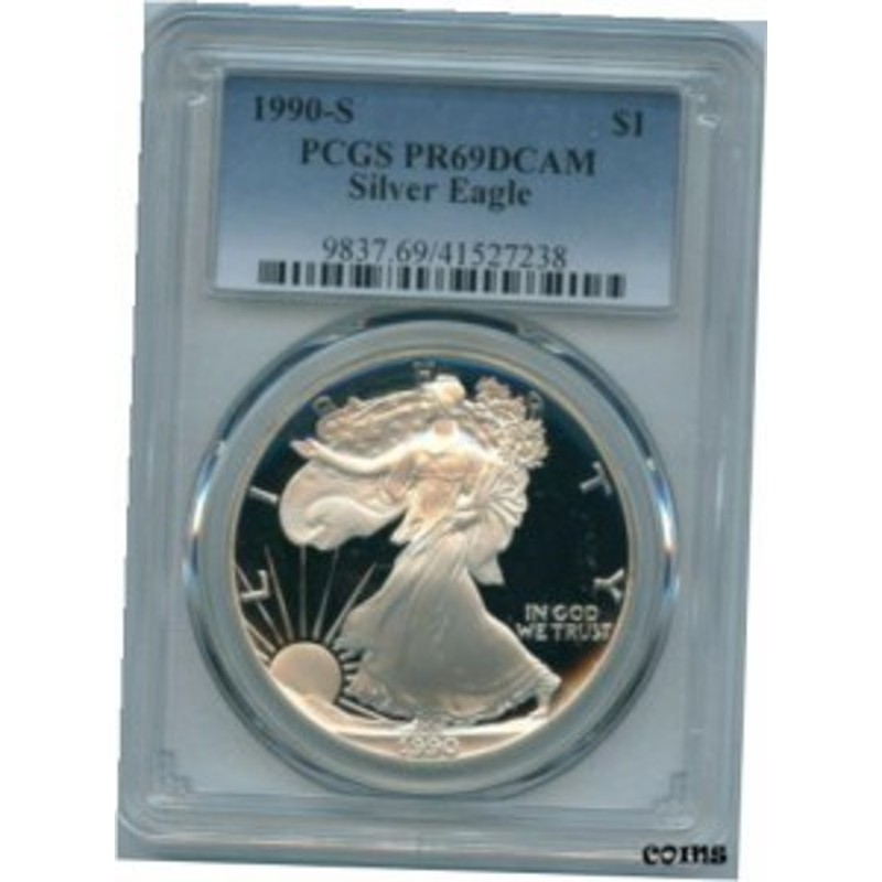 アンティークコイン 1990 Silver American Eagle $1 | www.innoveering.net