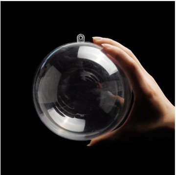 塑膠壓克力透明球 5入  圓形  10cm