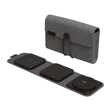 mophie Snap+ 磁吸三合一旅行無線充電器