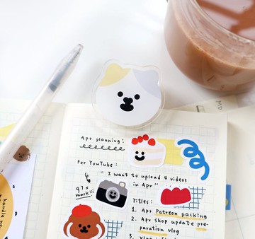 Meme Cat 雙面 Memo 夾子