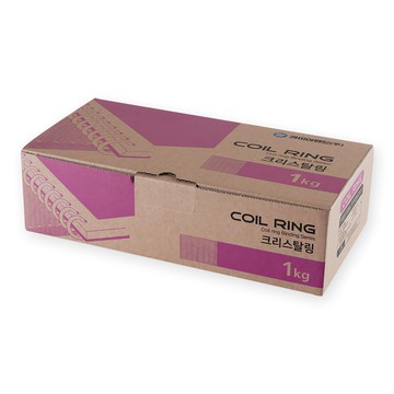 Copier Land 3:1線圈環 1kg 44入  20mm  透明  1個