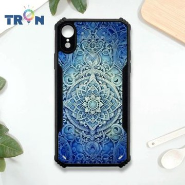 TRON iPhone XR 幸運祝福圖騰 四角防摔 機甲殼 軟硬殼 手機殼