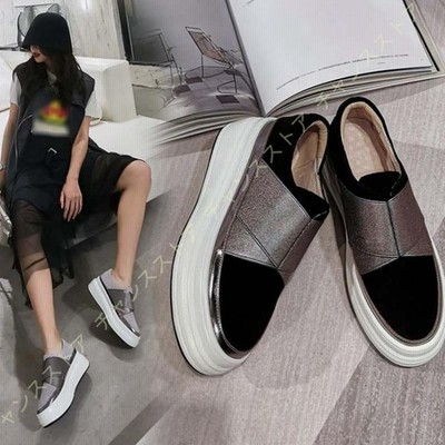注目のブランド 厚底 レディース スリッポン スニーカー ローカット 美脚 厚底 レディース スリッポン スニーカー 美脚 ぺたんこ 婦人靴 軽量 銀 赤 黒 レディースシューズ おしゃれ カジュアル 柔らかい フラット ローカット シューズ Swisstexgroup Com
