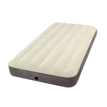 【INTEX】新型氣柱-單人加大植絨充氣床墊-寬99cm(64101)